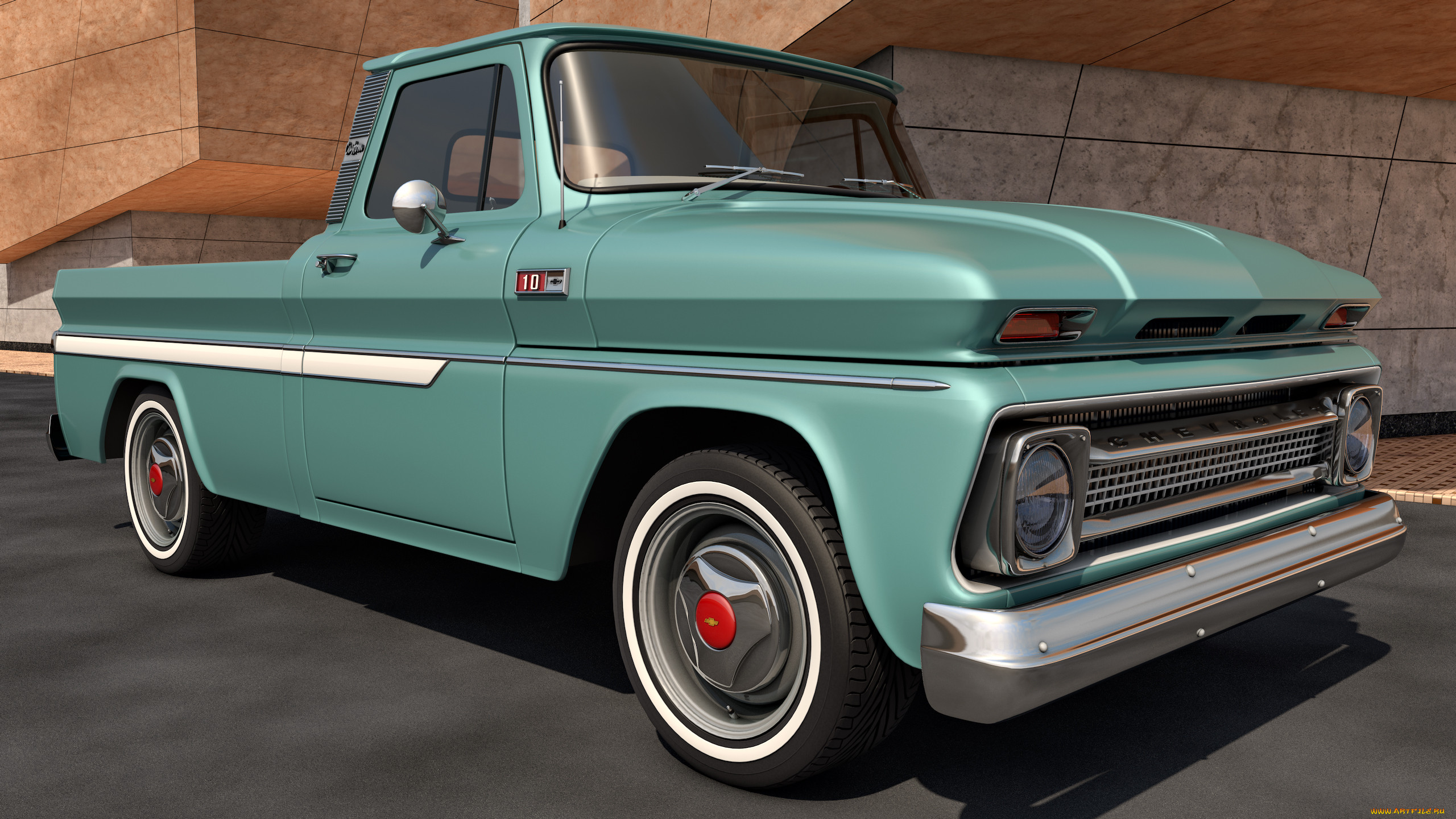 , 3, pickup, c10, chevrolet, 1965
